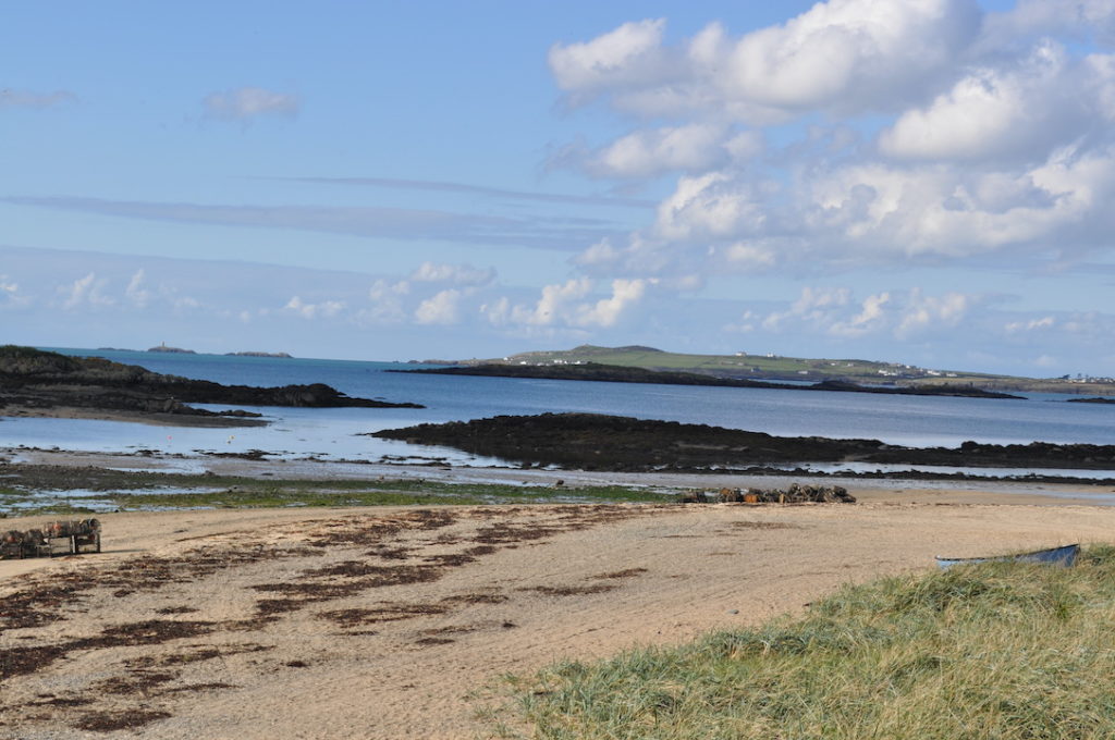Riding my electric scooter around anglesey